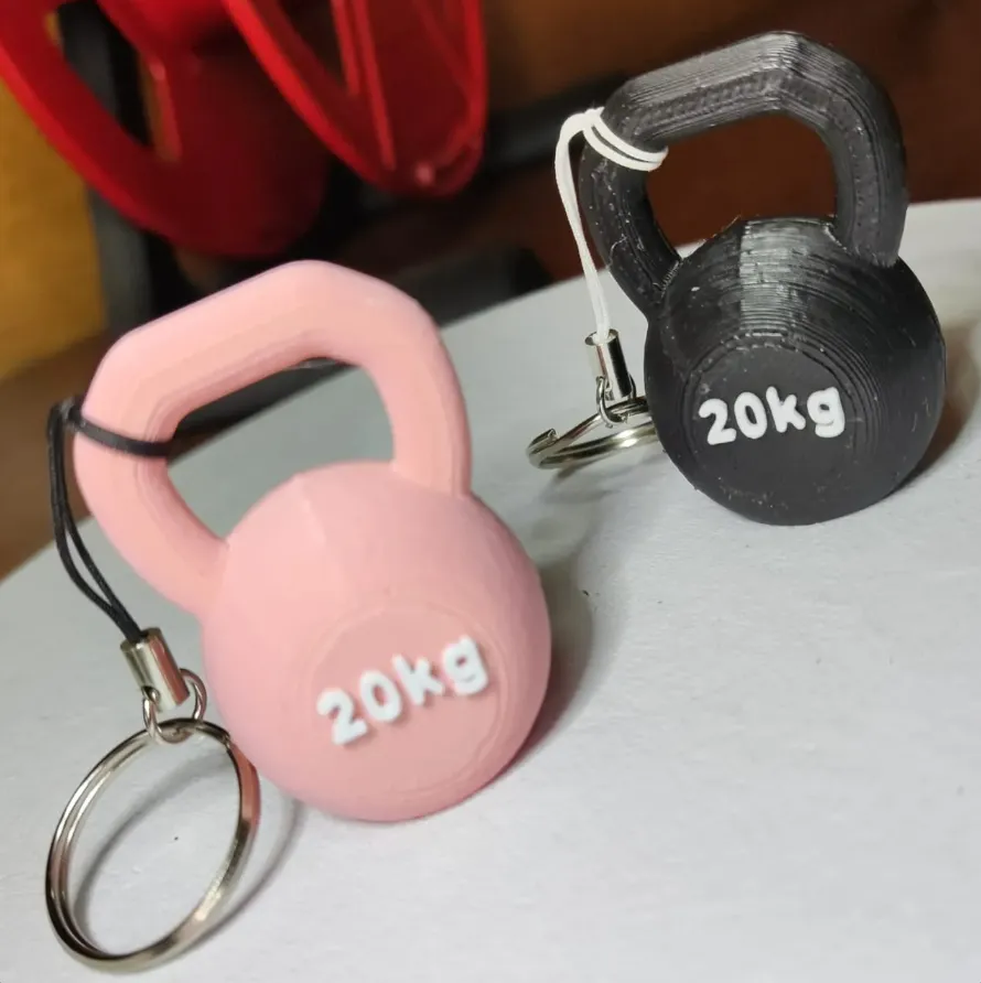 Llavero pesa rusa 20 kg ( color personalizado)