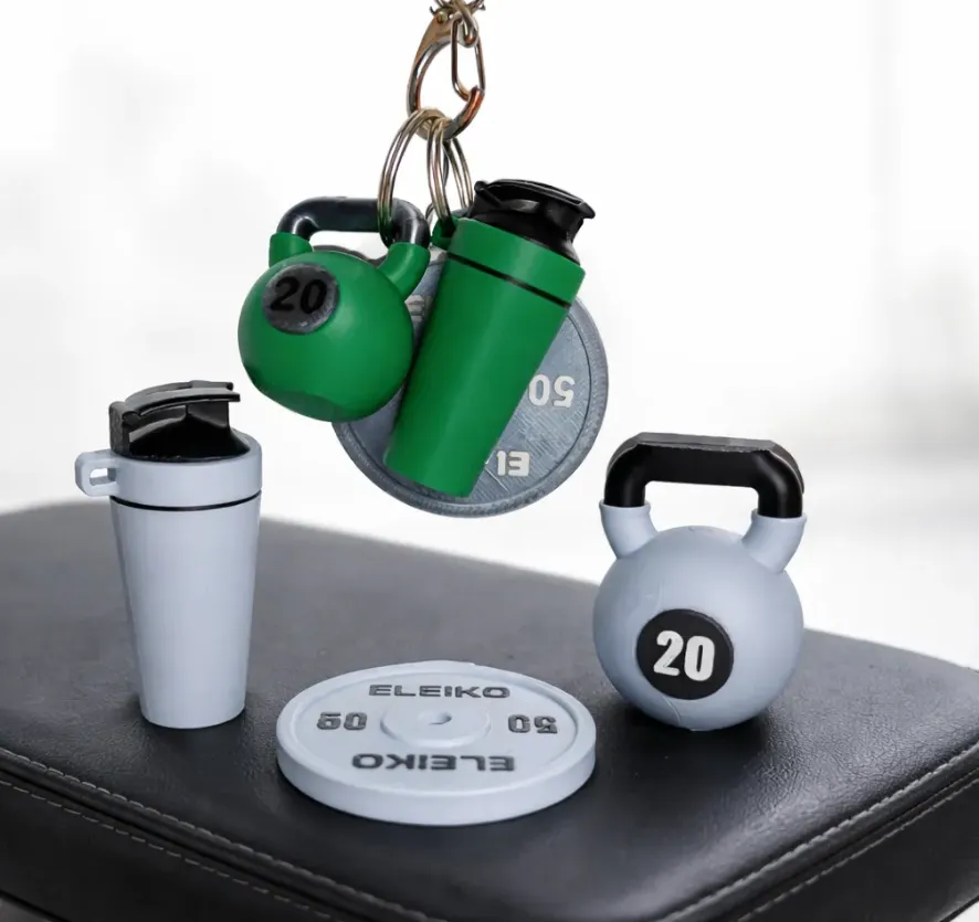 kit llaveros GYM ( color personalizable)