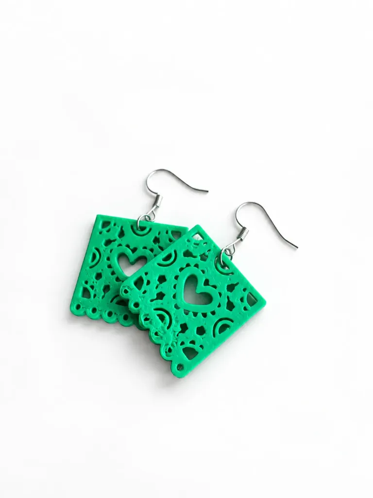 Aretes Papel Picado